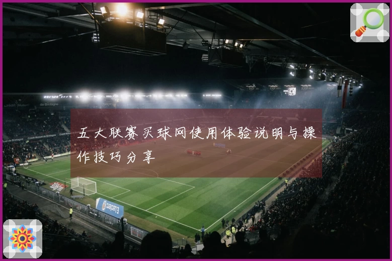 五大联赛买球网使用体验说明与操作技巧分享
